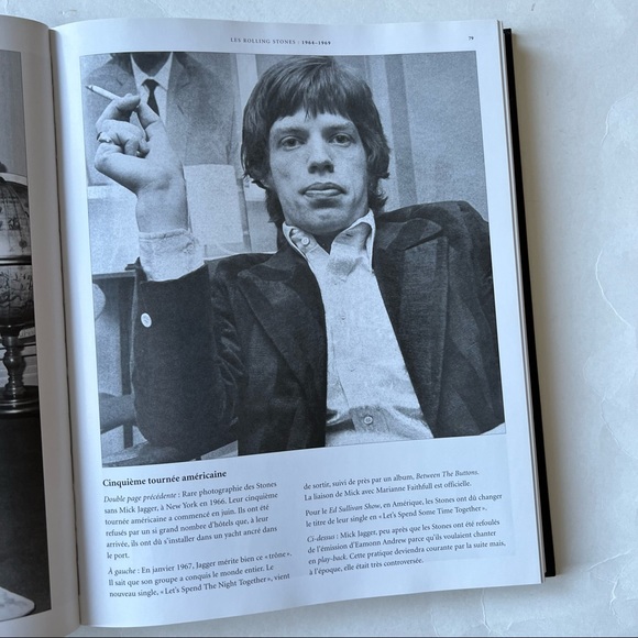 Rolling Stones Book Les Rolling Stones Les Inédits in French Paragon 8.5’’X 11’’ - Picture 2 of 8